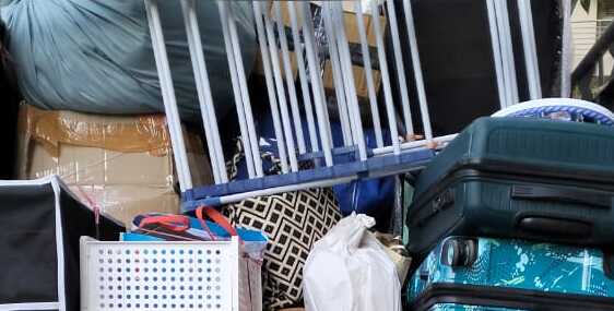 Professional Movers Packing Household Items